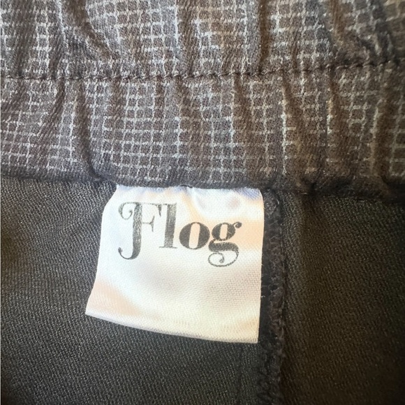 Bevy Flog “Shely” Gray/Black Honeycomb Grid Pants Size 30 Like New! - Picture 11 of 12